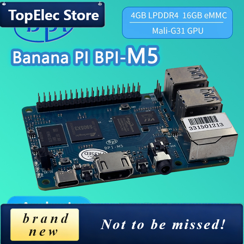 Banana Pi Bpi-M5 - TopElec Banana PI BPI-M5 4GB LPDDR4