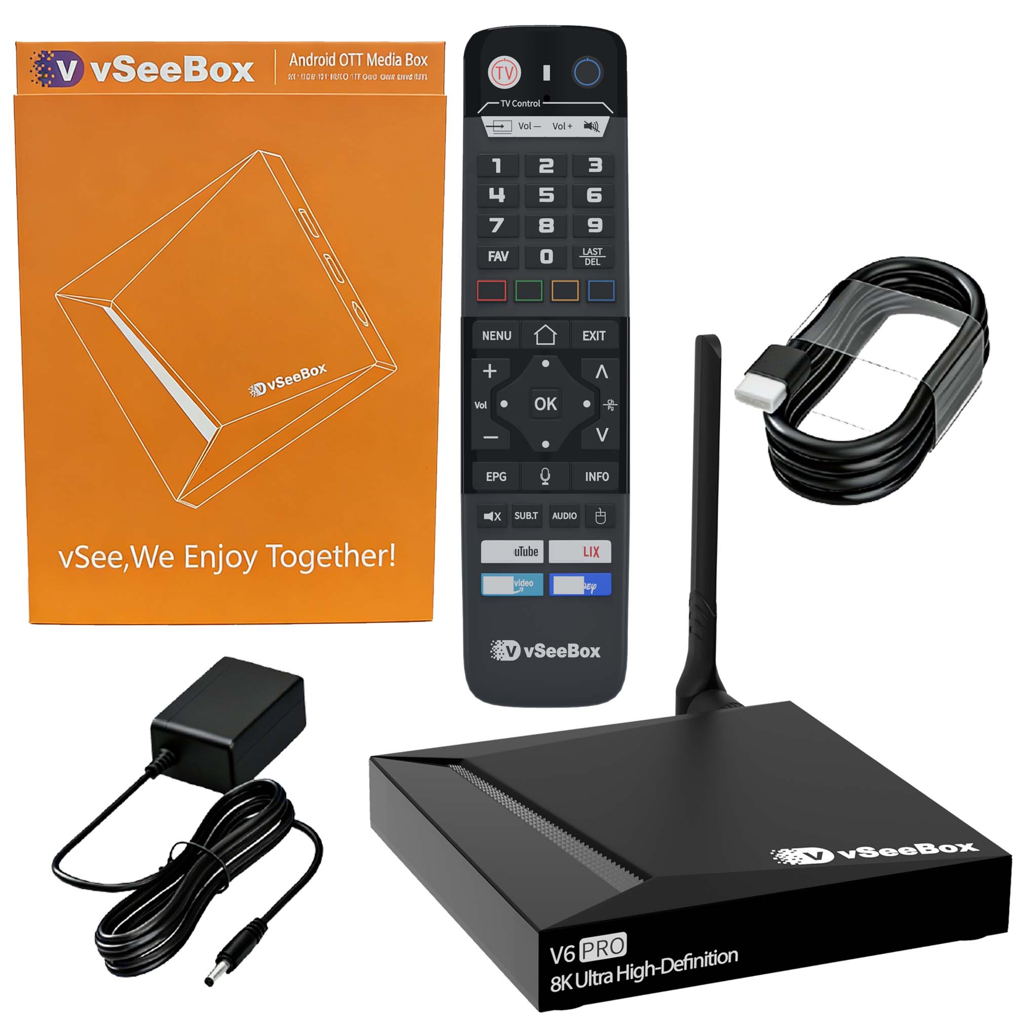 Khadas Vim4 8Gb - VSeeBox V6 Pro 2026 Ultima Versione,