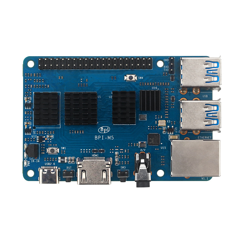Banana Pi M5 4 dissipatori di  - Banana Pi Bpi-M5 recensione e prezzo