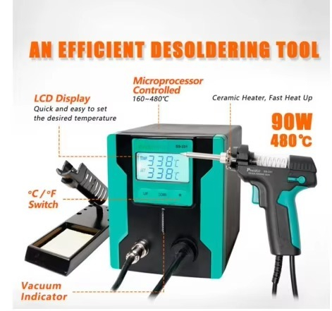 Pompa Dissaldante Elettrica Di - Desoldering Gun Vacuum Electric recensione e prezzo