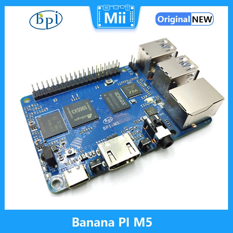 Banana PI M5 BPI M5 Scheda sin - Banana Pi Bpi-M5 recensione e prezzo